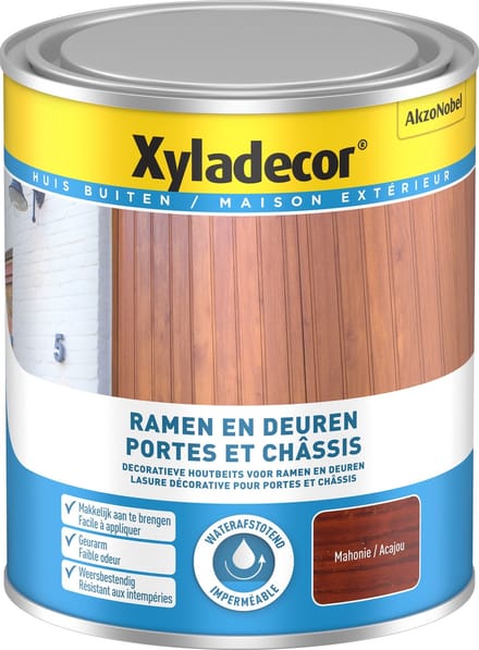 Xyladecor - Ramen & Deuren - Mahonie - 0,75 L