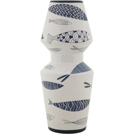 Vaas Mauro Ferretti Ceramica Fish Double