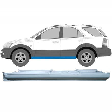 Volledige dorpel voor Kia Sorento 2002-2009 / Links