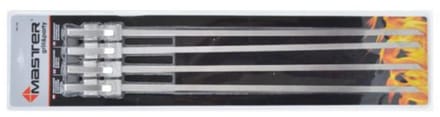 Master Grill - Spiesenset - RVS - 43cm - 4 stuks