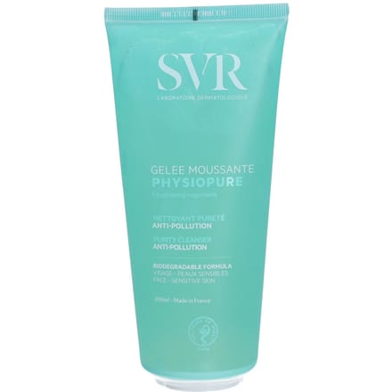 SVR Physiopure Schuimende Afspoelbare Gel voor Normale Huid 200ml