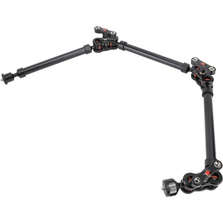 755mm Universele Armstand 3 Secties Verstelbare Fotografie Verlengsteun voor Camera Licht gray