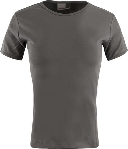 Dames T-shirt Promodoro Interlock Lichtgrijs - S