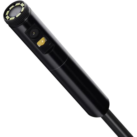 Caméra endoscope borescope à double objectif pour Android iOS et câble flexible de 5 m