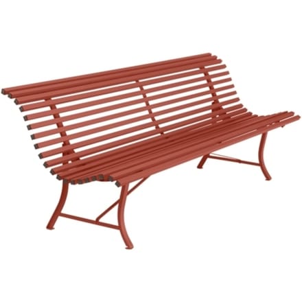 Fermob - LOUISIANE bank - 20 okerrood - 200 x 80 x 72 cm