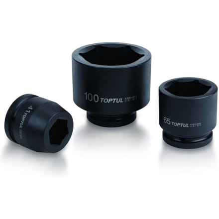 Slagmoerdop TOPTUL 1 inch 32 mm 6-Kant