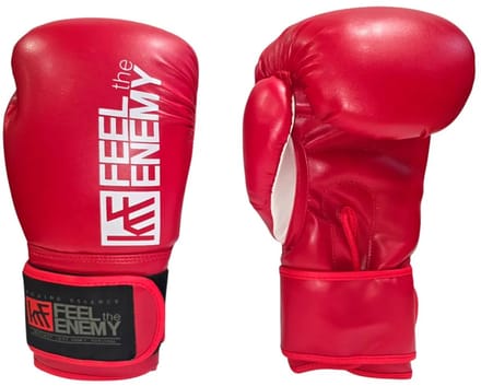 Krf Feel The Enemy Trainingshandschoenen Rood 10oz