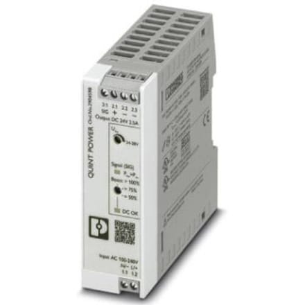 Phoenix Contact 2904598 DIN-rail netvoeding 2.5 A 60 W Inhoud 1 stuk(s)