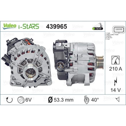Dynamo / Alternator VALEO 439965