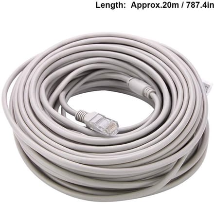 Allecto - Ethernet Cctv Kabel - Hoge Snelheid - 15M - Voor Buiten