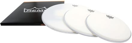 Remo velSet Ambasador, coated, standaard: 12",13",16" - Drumvellen set