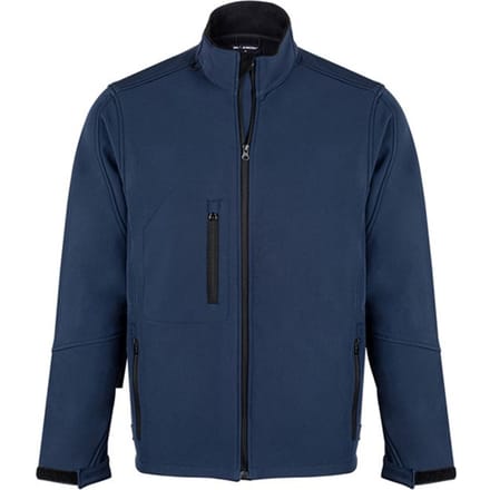 Milanoro - Wind- en waterdichte softshell jas - Jas zonder kap - Navy - L