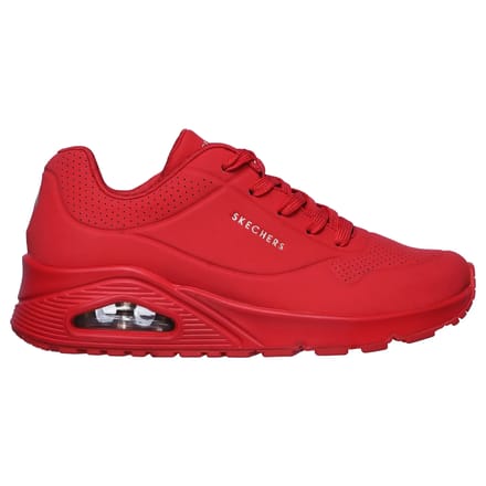 Skechers UNO - STAND ON AIR Dames Sneakers - Rood