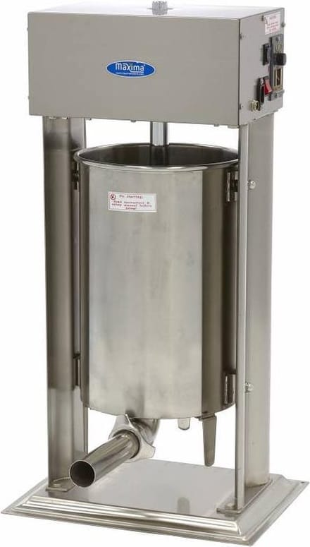Worstenvuller - 20 L - Automatisch - Verticaal - incl. 4 Vulbuizen