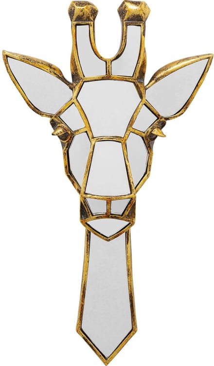 Wanddecoratie spiegel giraffe Kare Design