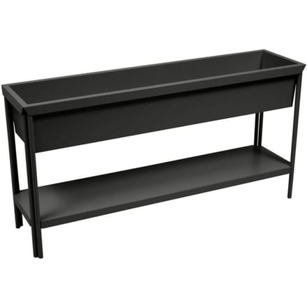 Fermob - TERRAZZA Plantenbak - 42 drop - M - zwart