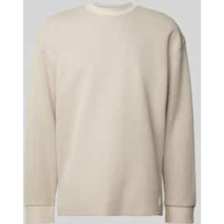 Gebreide pullover met opstaande kraag