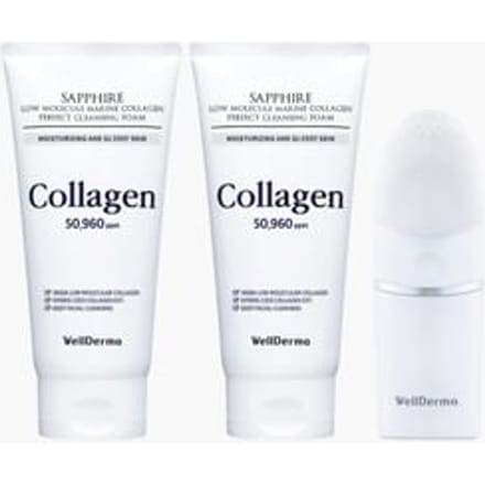 WellDerma - Sapphire Low Molecule Marine Collagen Cleansing Duo Set 1 Set