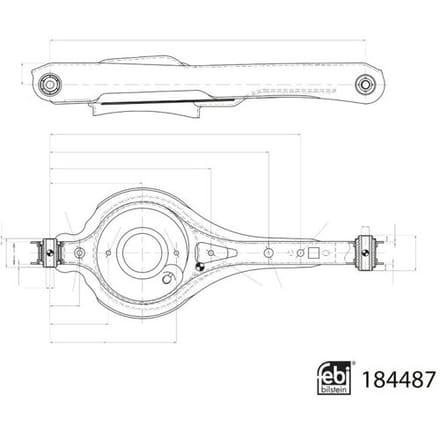 Febi Bilstein Draagarm, wielophanging FEBI 184487