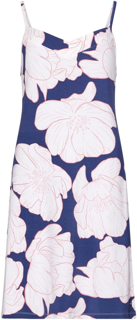 Dames Nachthemd Pastunette Premium - Wispering Petals - Viscose - Spaghetti - Maat 40