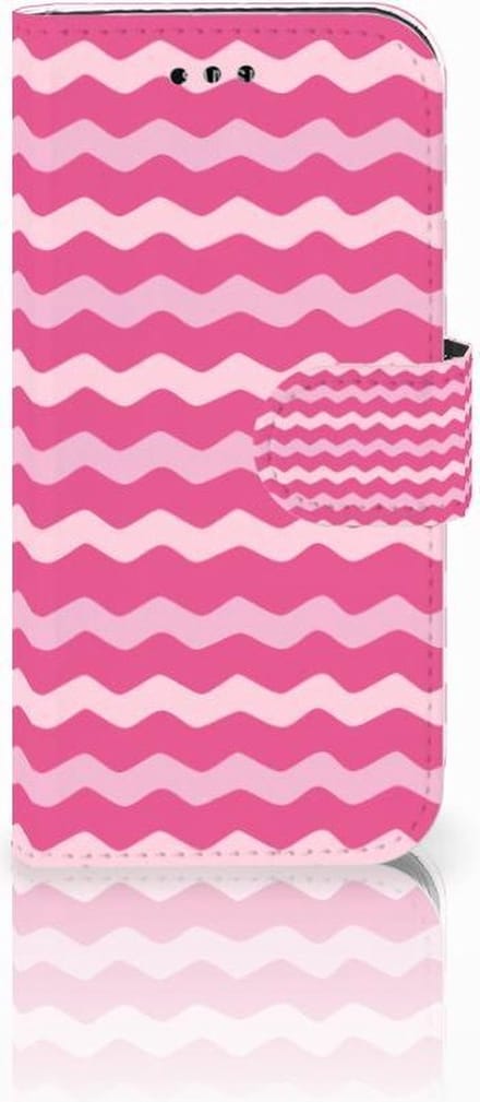 Samsung Galaxy A3 2017 Telefoon Hoesje Waves Pink