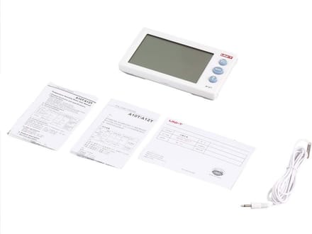 Draadloze LED Digitale Thermo-Hygrometer met Klok en Alarm