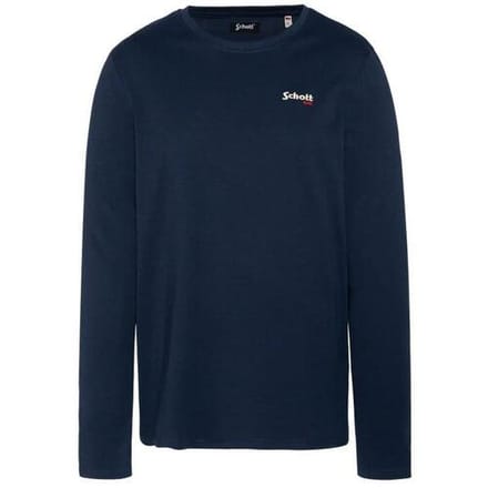 T-Shirt Lange Mouw Schott BRODEDML