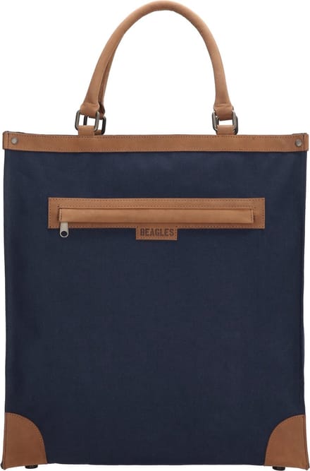 Beagles Shop & Go Boodschappentas - Blauw