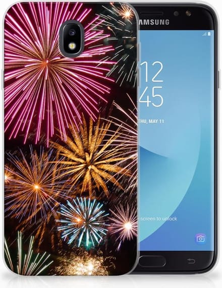 Samsung Galaxy J7 2017 | J7 Pro Silicone Back Cover Vuurwerk