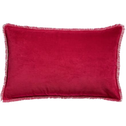 VIVARAISE - Fara Ruby effen kussen 40 x 65