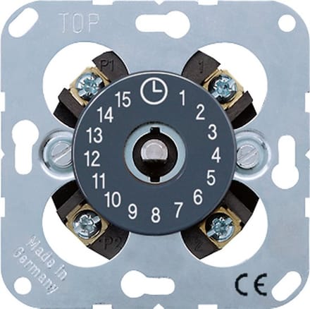 Jung Basiselement Timer Voor Schakelapparatuur - 11015 - E2TA2