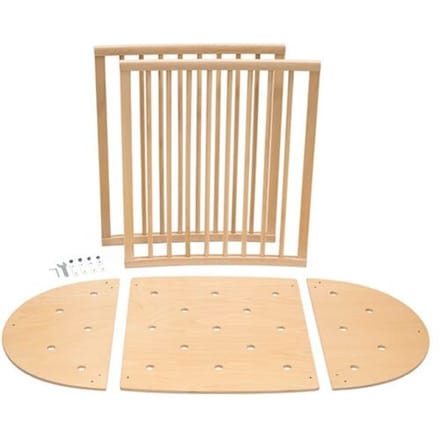 Stokke Sleepi uitbreidingsset Onbehandeld/Naturel unisex