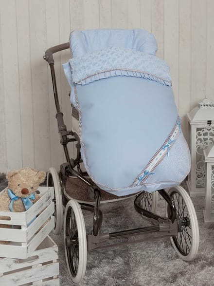 Voetenzak voor Baby's - Grijze Baby Voetjes