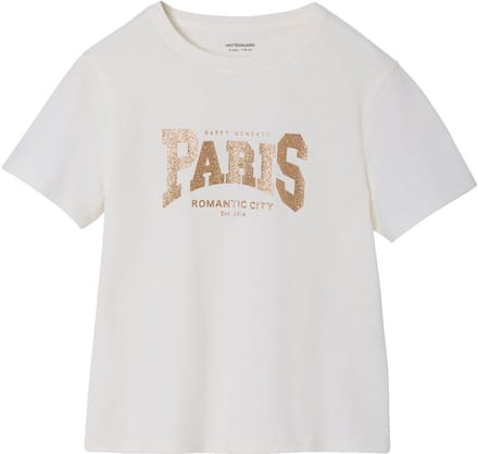 Vertbaudet T-shirt voor meisjes met print en korte mouwen