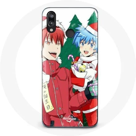 Coque pour Huawei P20 Lite Karma et Nagisa Assassination Classroom Anime Christmas day