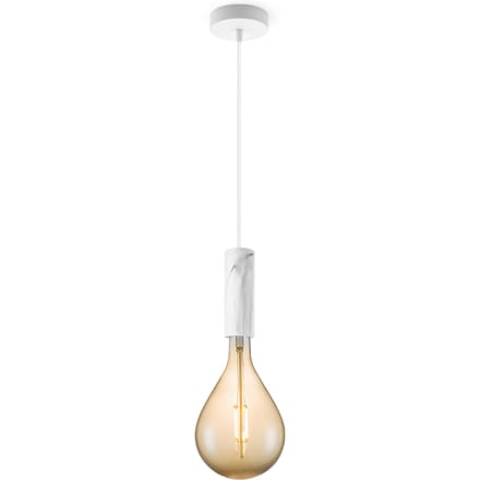 Home sweet home hanglamp Saga marmer Pear - amber