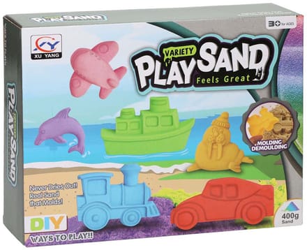 Lobbes speelzand set voertuigen en dolfijn - creatief speelgoed 400gr.