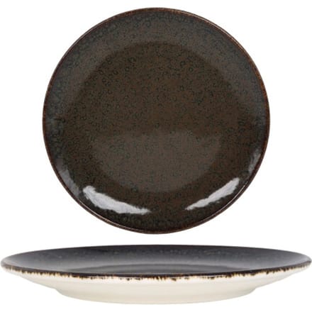 Bonna Platte Bord - Ore Tierra - Porselein - 23 cm - set van 6