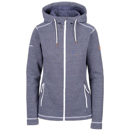 Trespass Dames/Dames Rootless Stripe Marl AT200 Fleecejack (Marine)