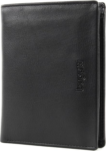 bugatti Portemonnee Vertice Coin Wallet Combi Style 12CC Black Zwart