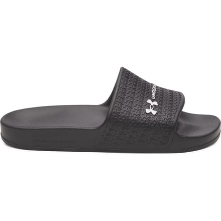 Under Armour UA W ARMR SLIDE LITE-BLK Dames Slippers - Zwart - Wit