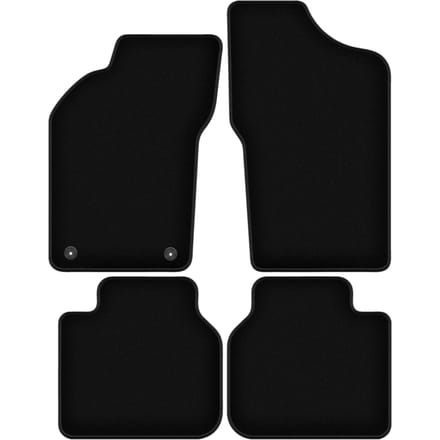 BASIC zwarte veloursmatten voor: Alfa Romeo 155 sedan (1995-1999)
