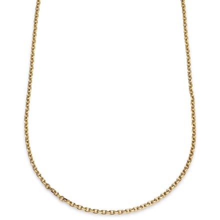 Essentials | 4 mm Goudkleurige Ketting met Kabelschakels