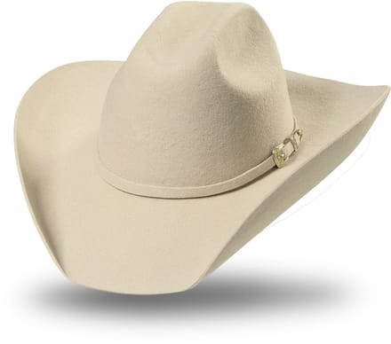 Western hoed Wyoming Stars&Stripes kleur Bone maat 56
