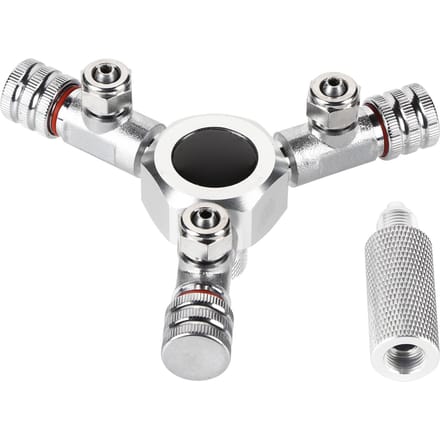 Distributeur multi-voies, régulateur d'aquarium, vanne de séparation de CO2, aquarium (3 voies) white