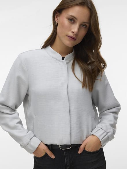 VERO MODA - VMJASMINA LS BOMBER JACKET EXP Dames Bomber Jas