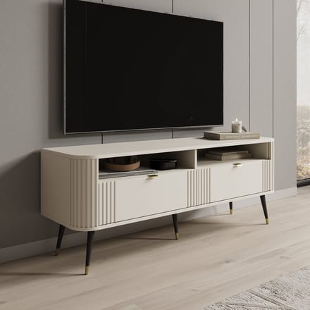 Meubella - Oahu - TV-Meubel - Beige - 138 cm