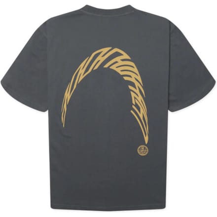 Woodbird Wbbaine warp tee 2626-416 slate blue