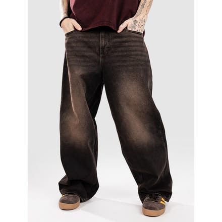 Empyre Sk8 Ultra Wide Jeans zwart
