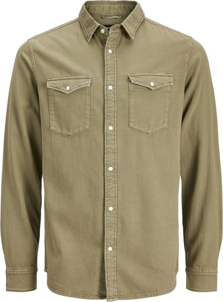 Jack & Jones Denim overhemd Slim Fit Denim overhemd